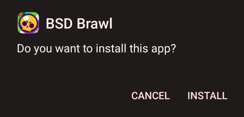 Install Step 1 of BSD