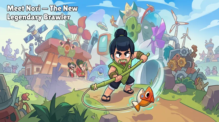 Meet Nori The New Legendary Brawler